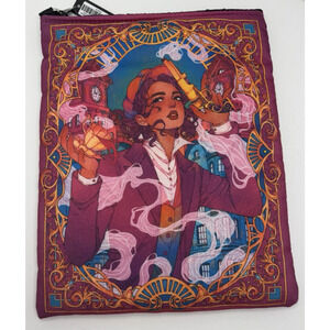 Fairyloot A Tempest of Tea Booksleeve Padded Zipper Front Pocket NEW